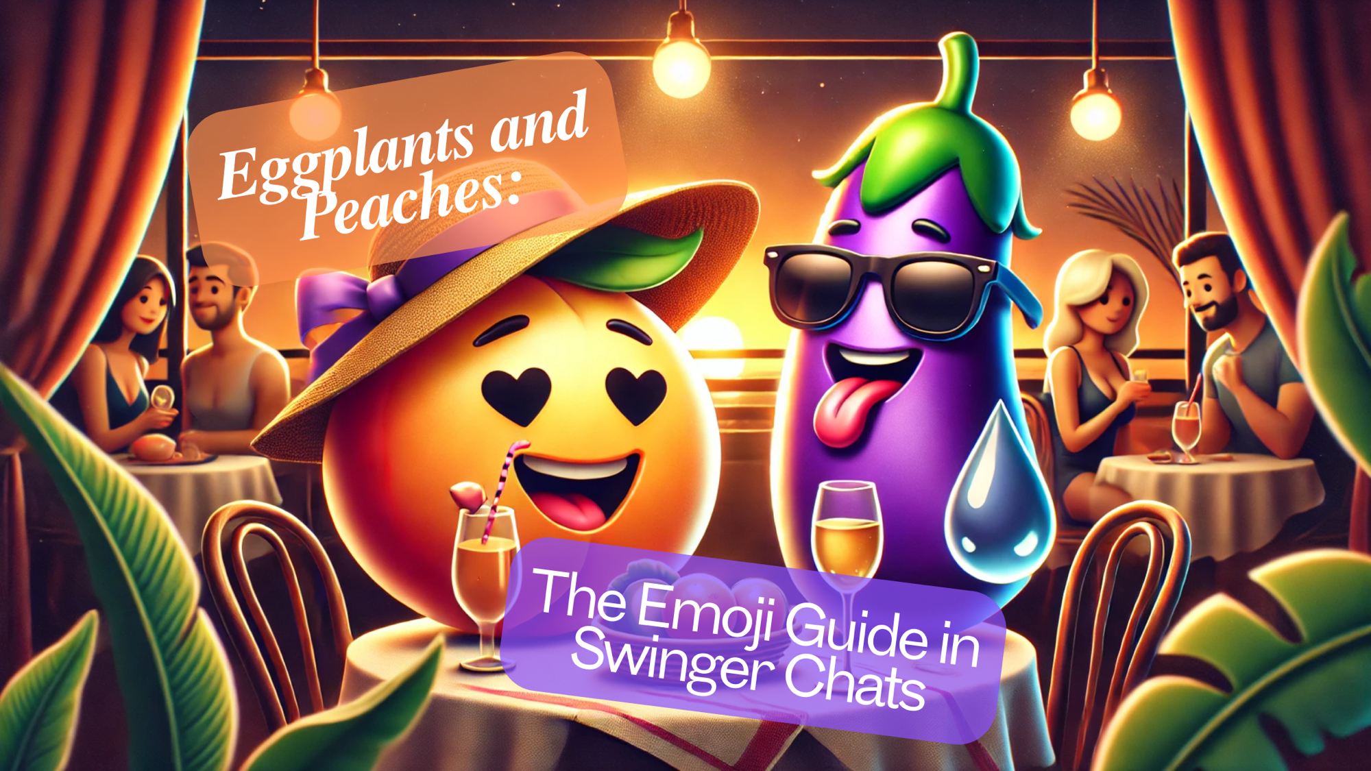 Eggplants and Peaches: The Ultimate Emoji Guide for Swinger Chats