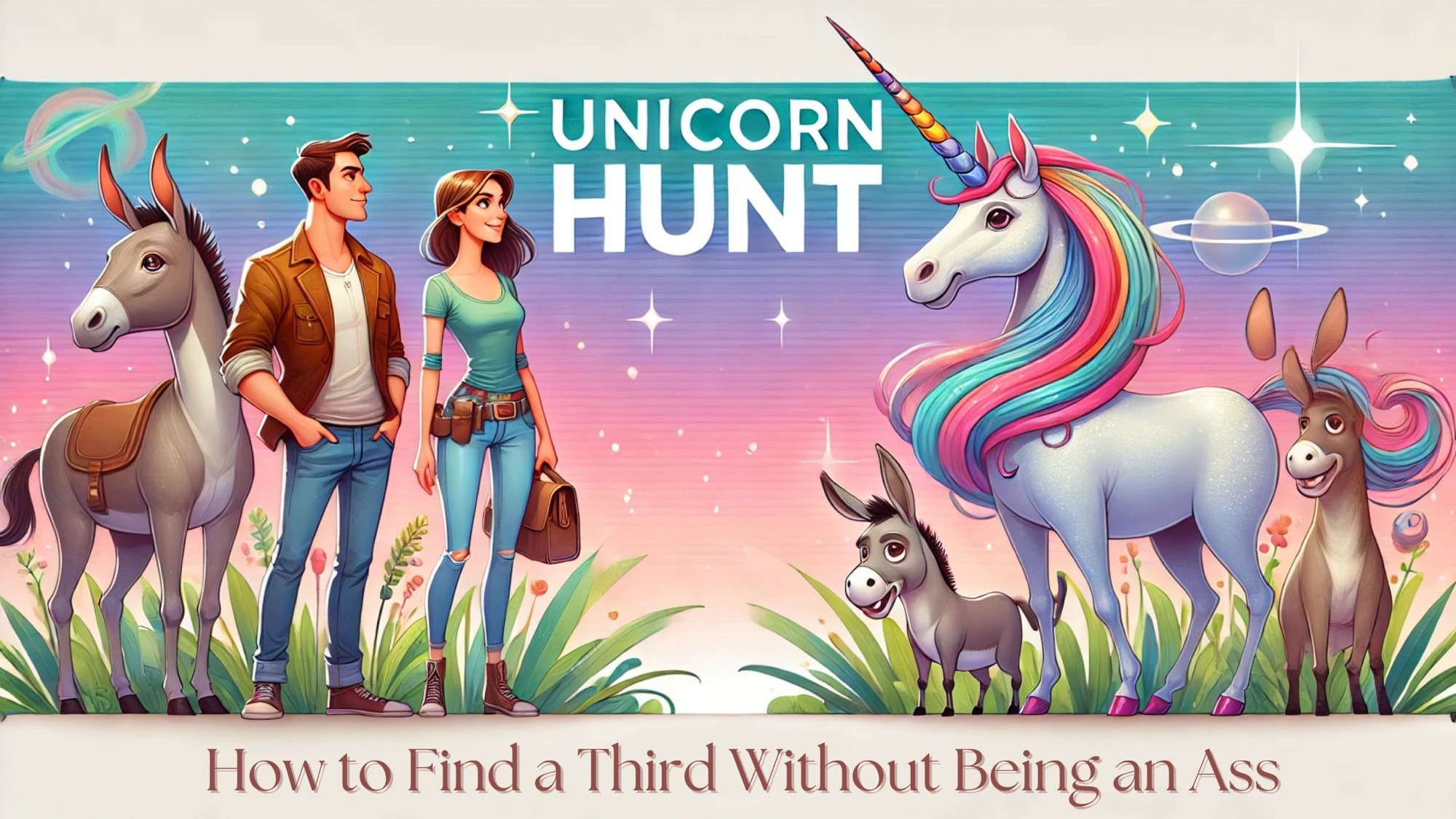 Unicorn Hunting: How to Find a Third Without Being an Ass