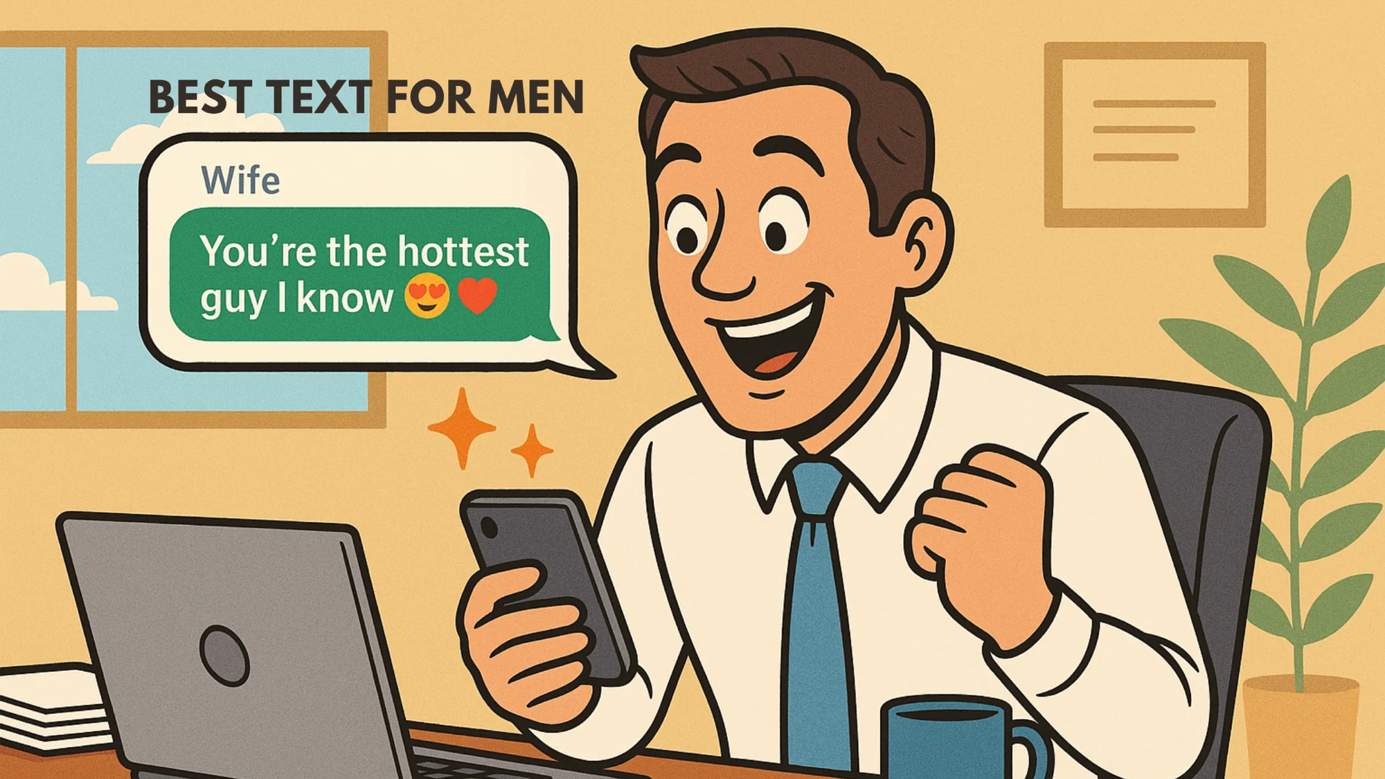 10 Best Texts a Man Can Receive from His Woman (That’ll Have Him Smiling All Day)
