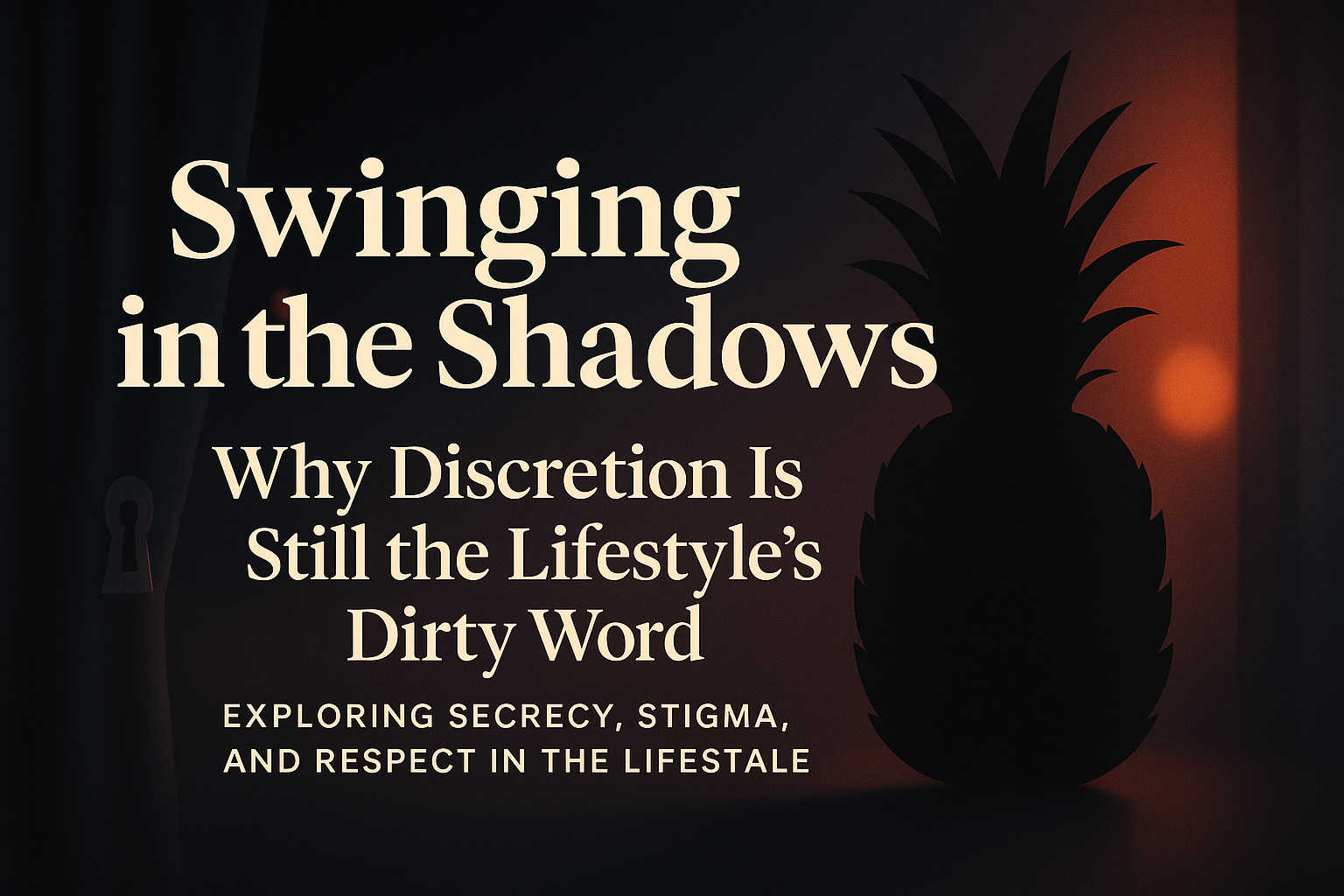 Swinging in the Shadows: Why Discretion Is Still the Lifestyle’s Dirty Word